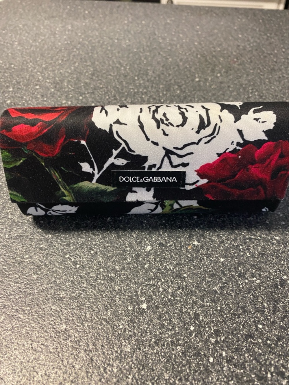 Dolce & Gabbana Floral Glasses/Sunglasses Case